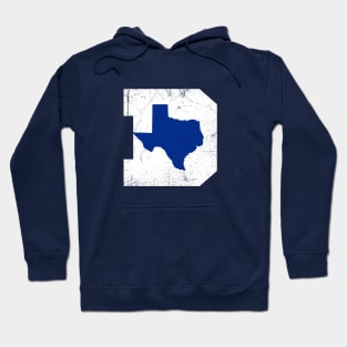 Dallas Texas D, Basketball - Green Hoodie